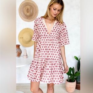 Emerson Fry  India collection Isla dress in alma organic cotton